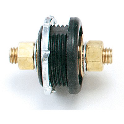 Longacre 52-45700, One Battery Cable Connector 6V to 48V 1.25 in Dia Hole Brass