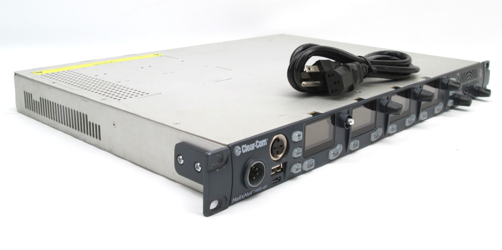 Clear-Com HMS-4X HelixNet Main Station w/3 Options - HLI-4W2 (x2) HLI-ET2 (x1)
