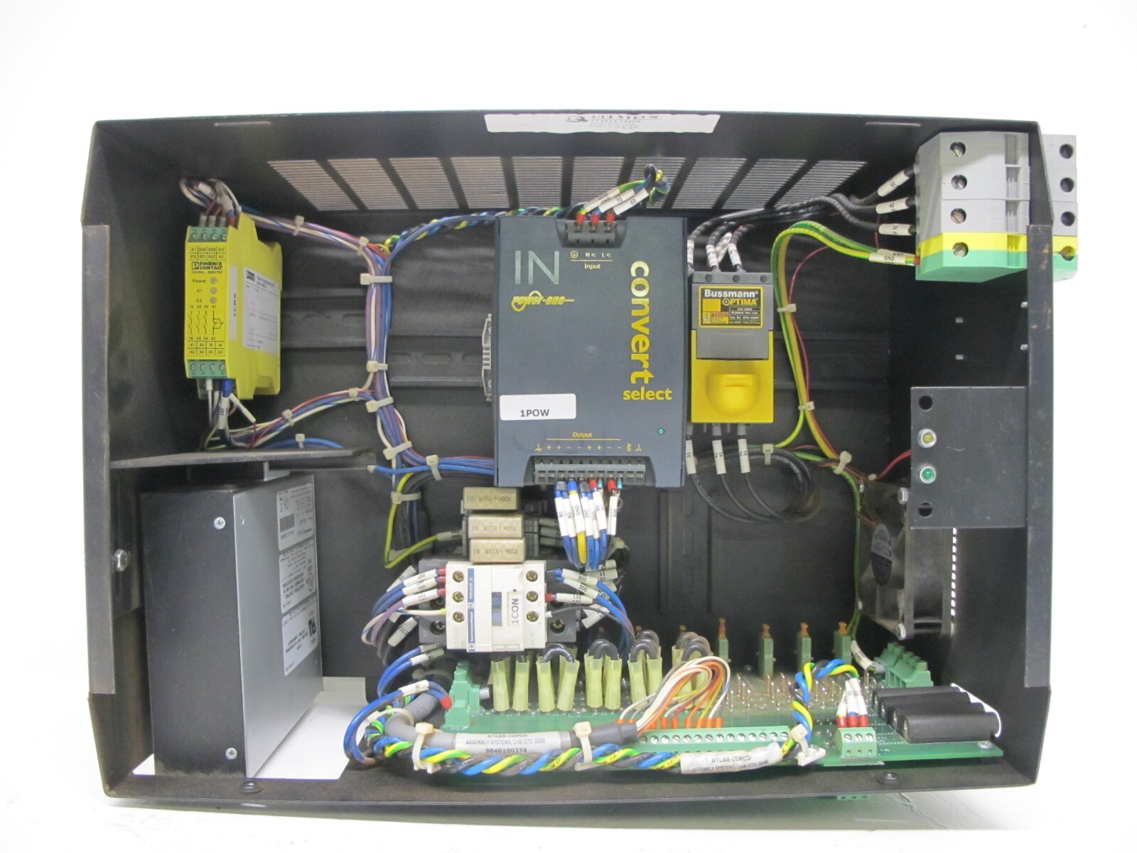 Atlas Copco Power Box 9040120203 Power Supply Control 30 Amp CTRLink EIS Tool
