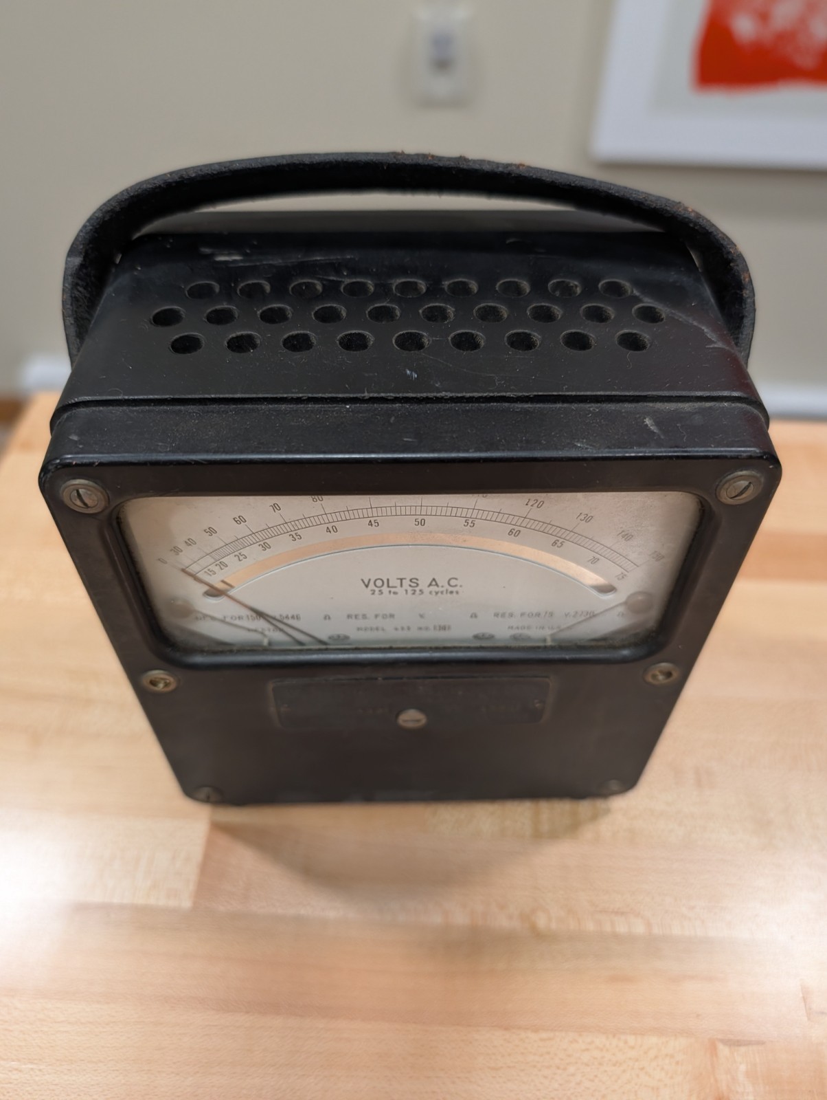 Weston Model 433 AC Volt Meter