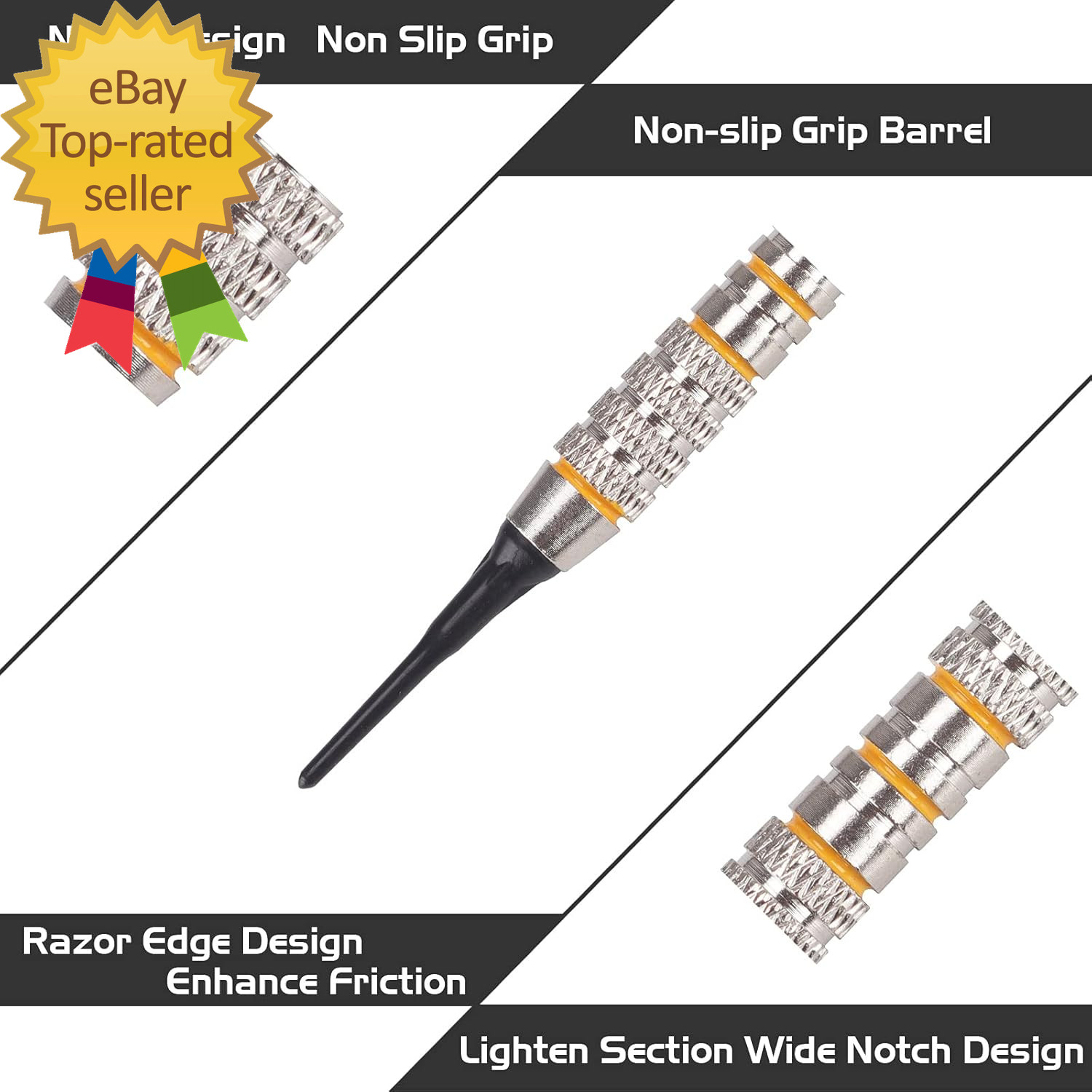 Darts Plastic Professional Tip Darts Set for Electronic Dartboard Pcs 18 Grams