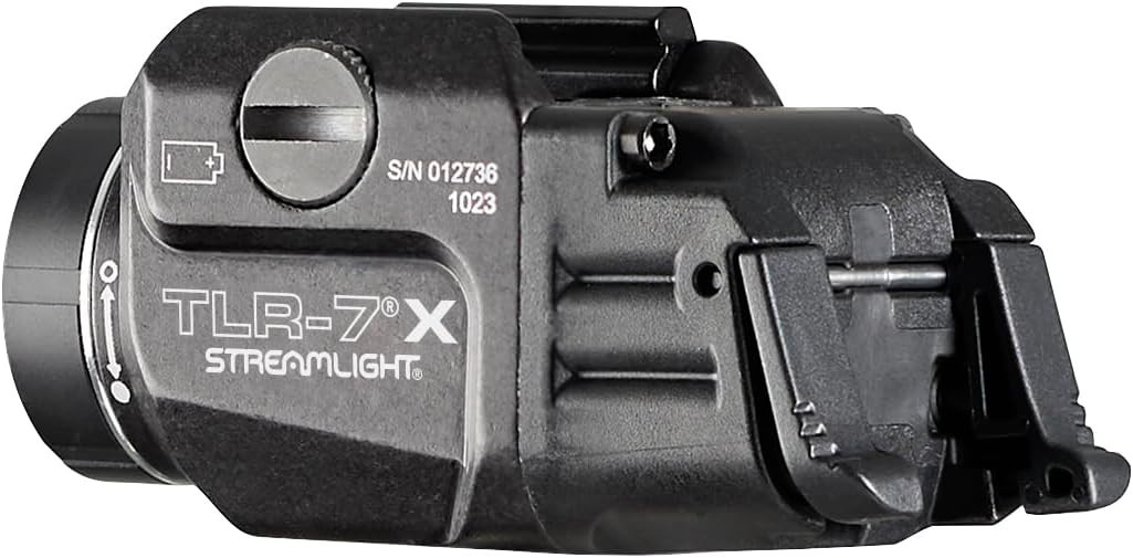 TLR-7 X 500-Lumen Compact Tactical Weapon Light, Includes High, Low Paddle Sw...