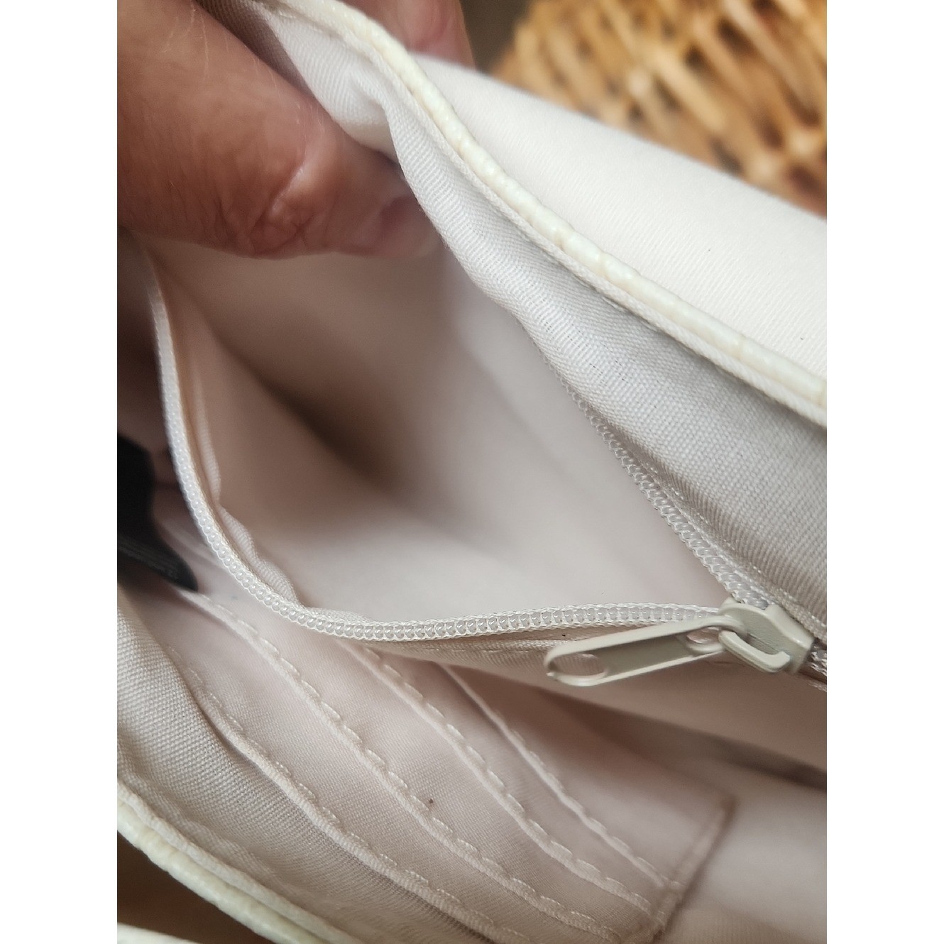 Vegan Croc-Embossed Small Crossbody Shoulder Bag