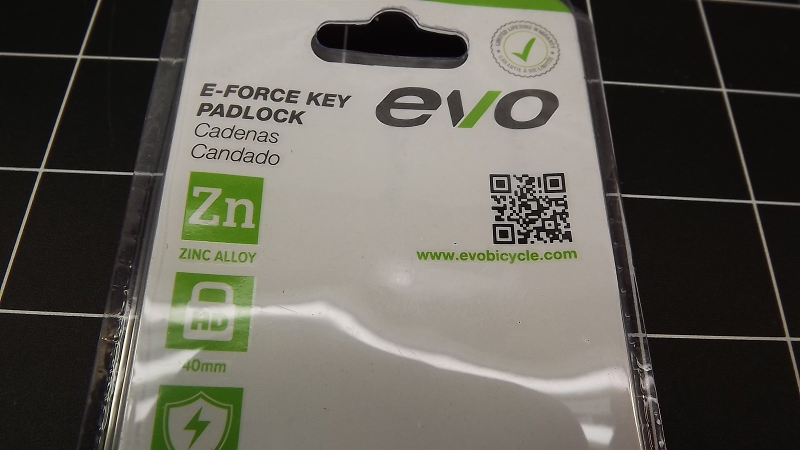 NEW EVO E-FORCE KEY PADLOCK LOCK-WEATHERPROOF Padlock HEAVY DUTY