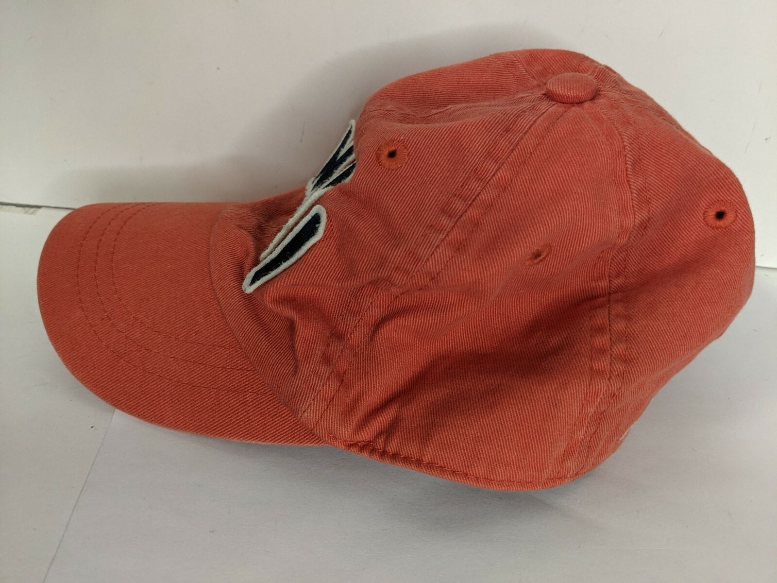 Maui orange hat youth sizes 4-7 adjustable hook and loop hat