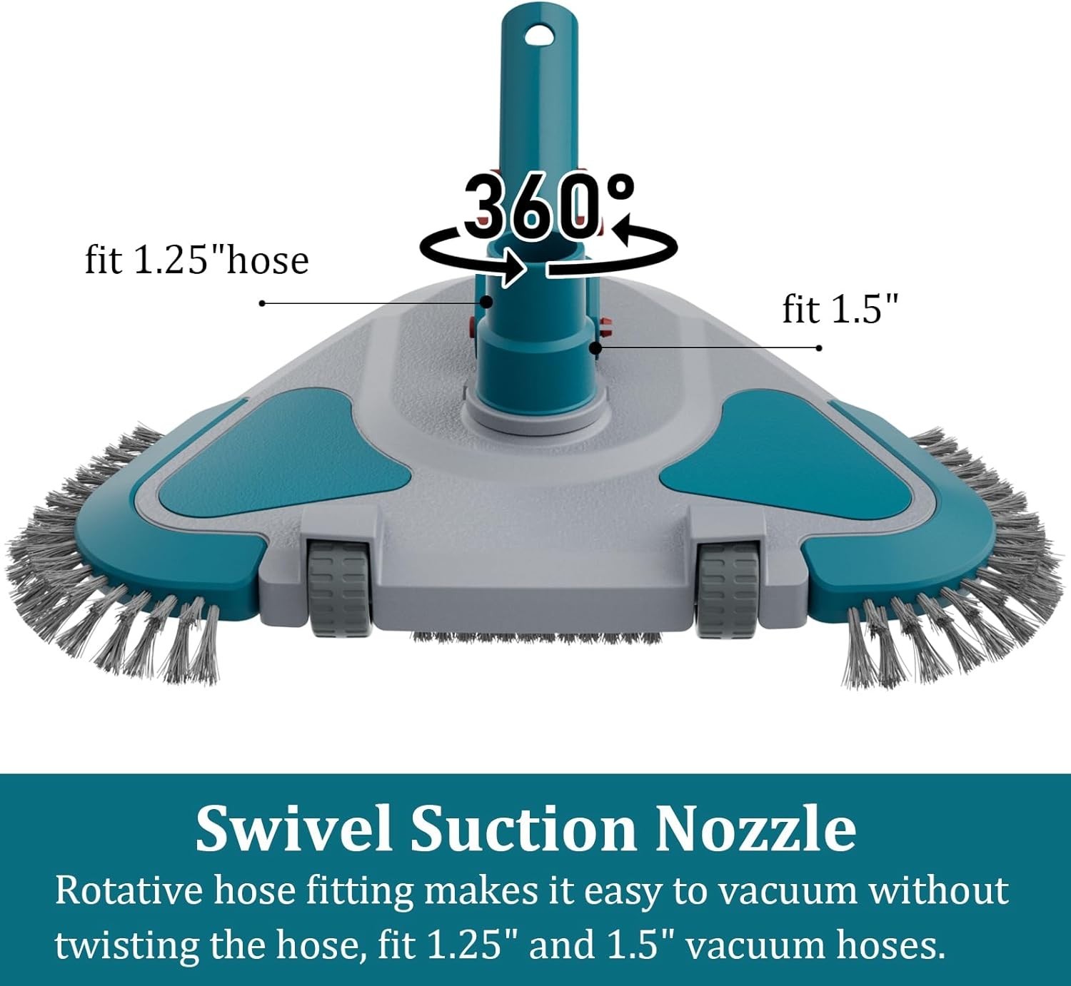 Upgrade Triangular Pool Vacuum - Vinyl Lined Pools