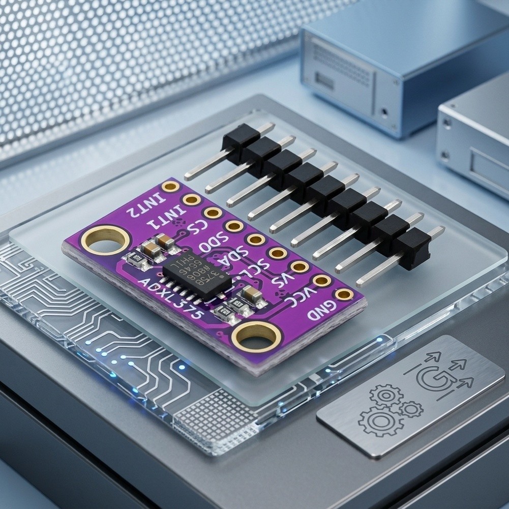 ADXL375 Accelerometer Module for Motion Detection in Embedded Projects