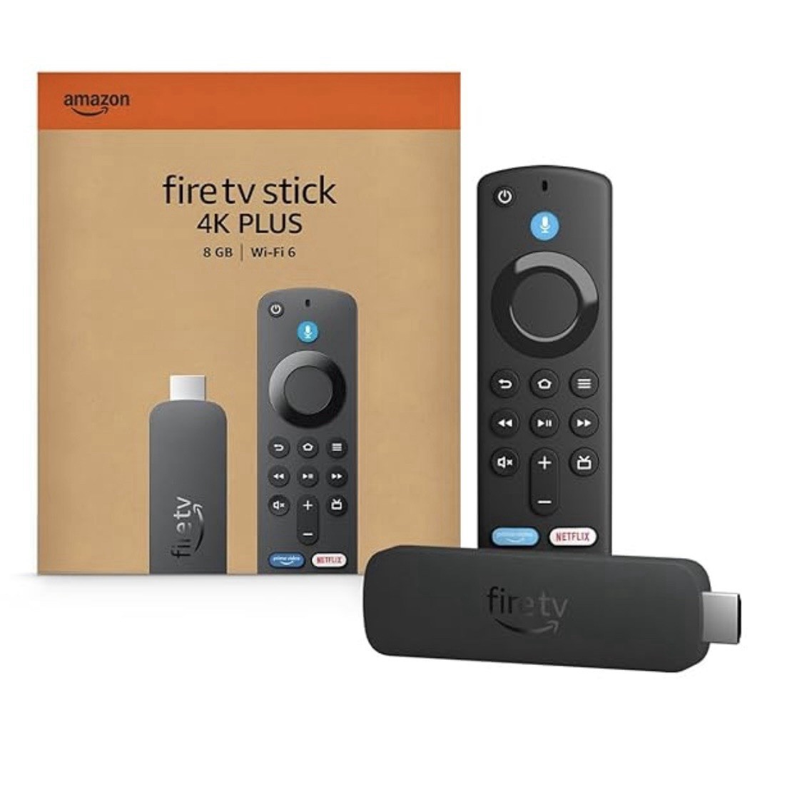 Amazon Fire TV Stick 4K Plus 8GB Wi-Fi 6 — New Factory Sealed