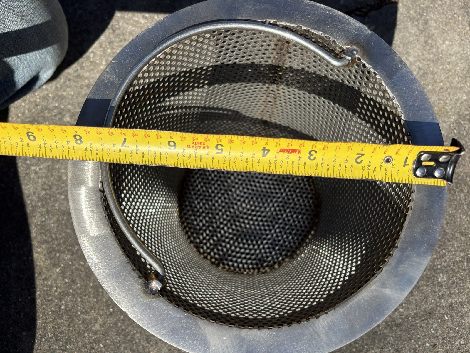 Extremely Heavy Duty!! Stainless Steel Pool Skimmer Basket
