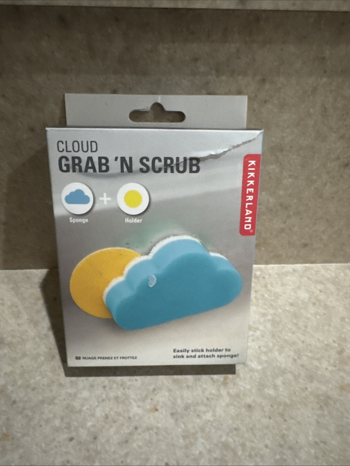 Stocking stuffer Kikerlsand Medium Cloud Grab 'N Scrub