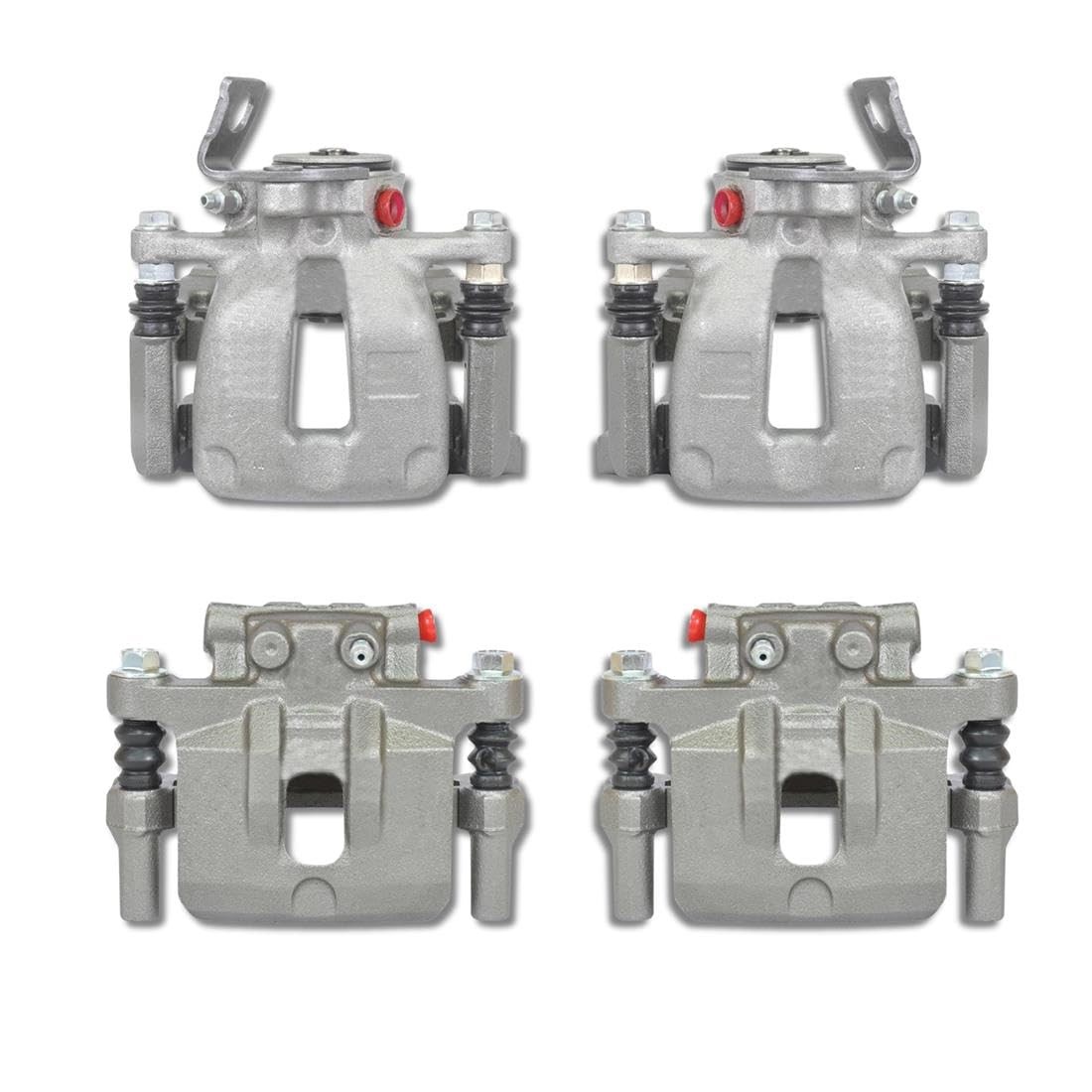 Front & Rear Brake Calipers Set of 4 for Jeep Grand Cherokee 4.0L/5.2L 1993-98