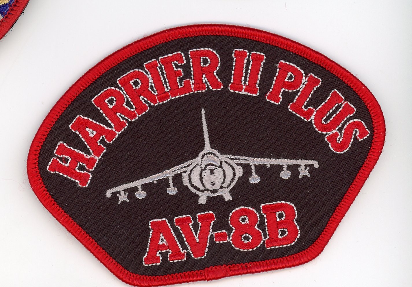 PATCH SPAIN NAVY 9th SQUADRON AV-8B HARRIER II IRON ON PLUS