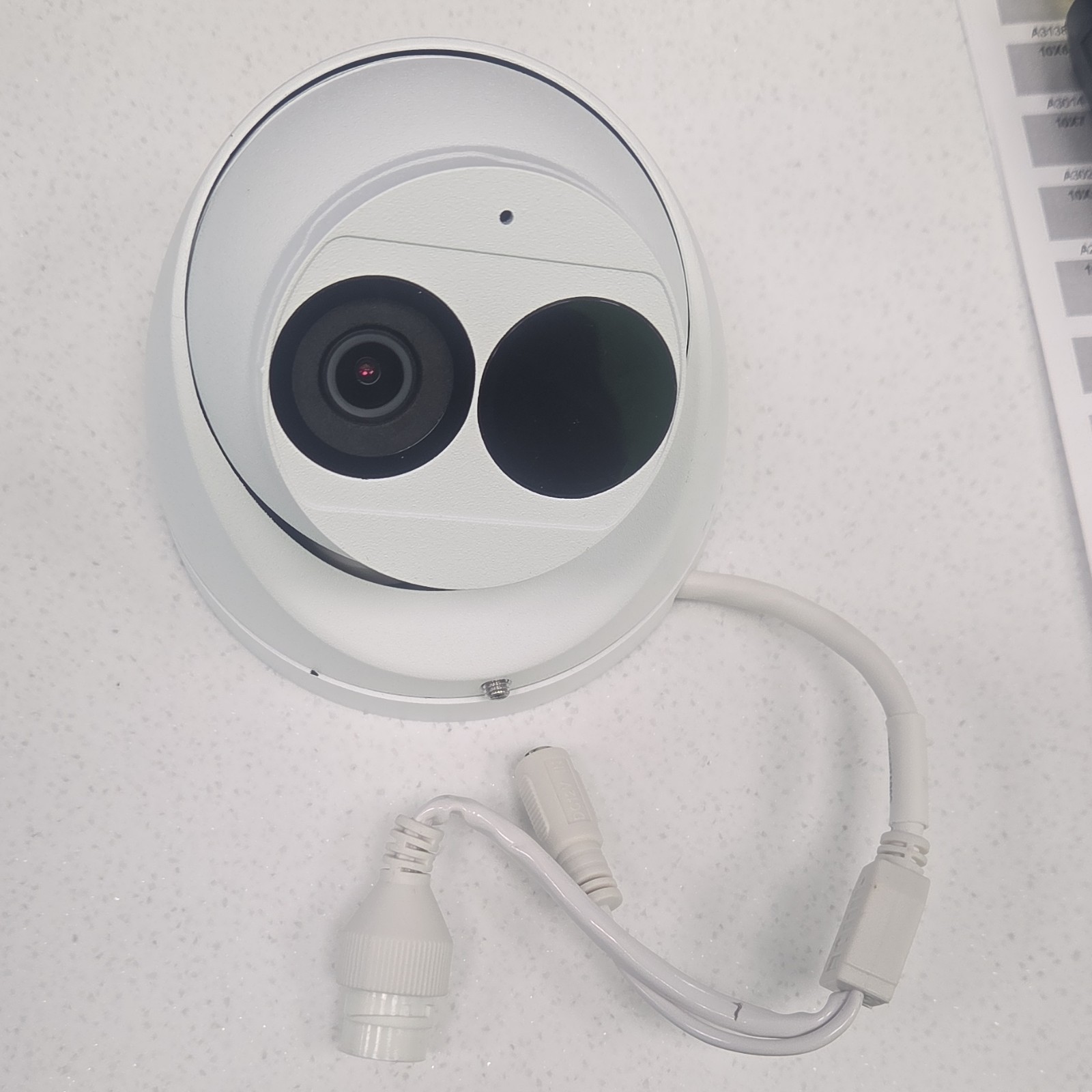 Uniview White Dome IP Security Camera Wired IP/Network Outdoor Indoor