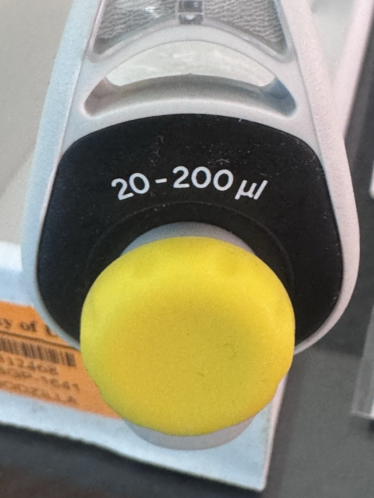 SARTORIUS MLINE MECHANICAL PIPETTE 1-CHANNEL 20-200 µL 725060 BIOHIT