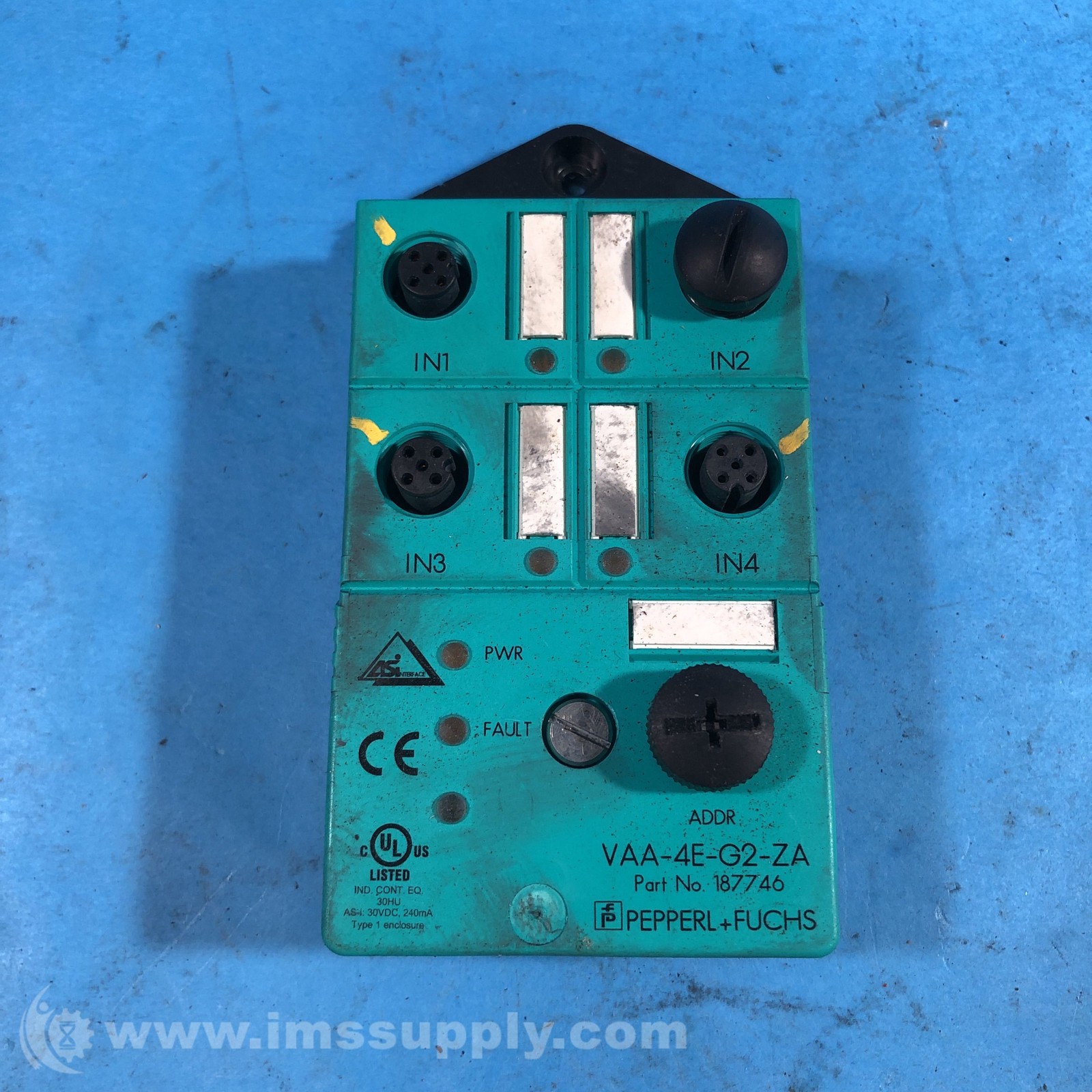 Pepperl & Fuchs 187746 VAA-4E-G2-ZA Interface Module USIP
