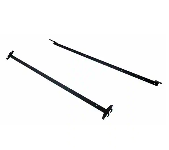 Bed Rail System Twin Full Size Hook-In Metal Sturdy Adjustable Bed Rails Bracket