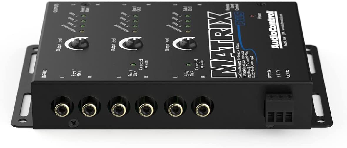 AudioControl Matrix Plus 6 Channel 13 Volt 24dB Gain Line Driver Audio Control