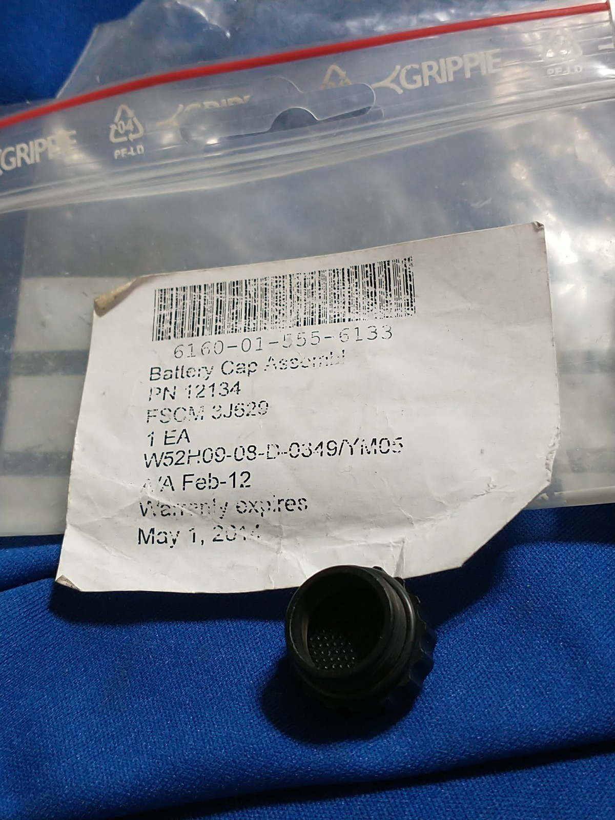 Battery Cap Assembly PN12134 SINGLE 6160-01-555-6133 L3 Insight Technology PEQ-4