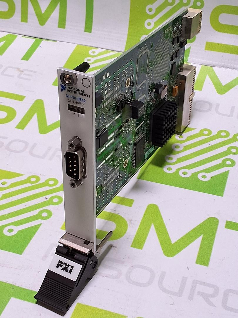 NATIONAL INSTRUMENTS NI PXI-8512 SINGLE PORT CAN HS/FD INTERFACE MODULE