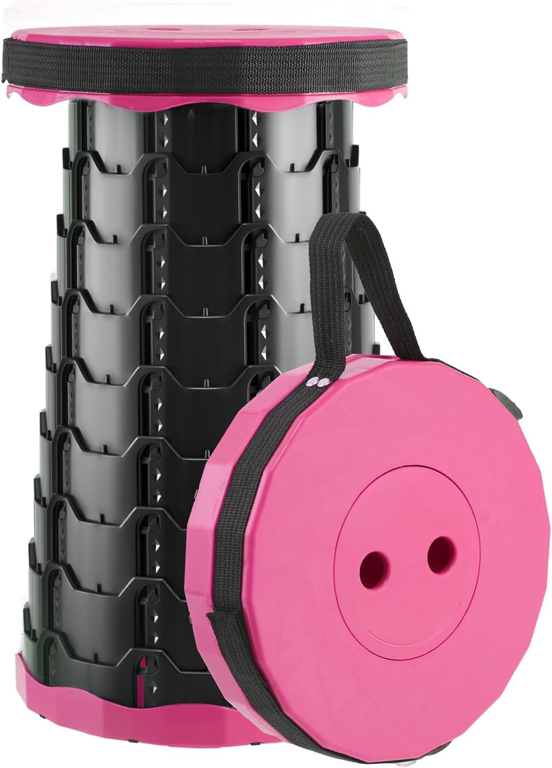 Upgraded Foldable Stool Thickened, Portable Collapsible Stool Retractable Stool