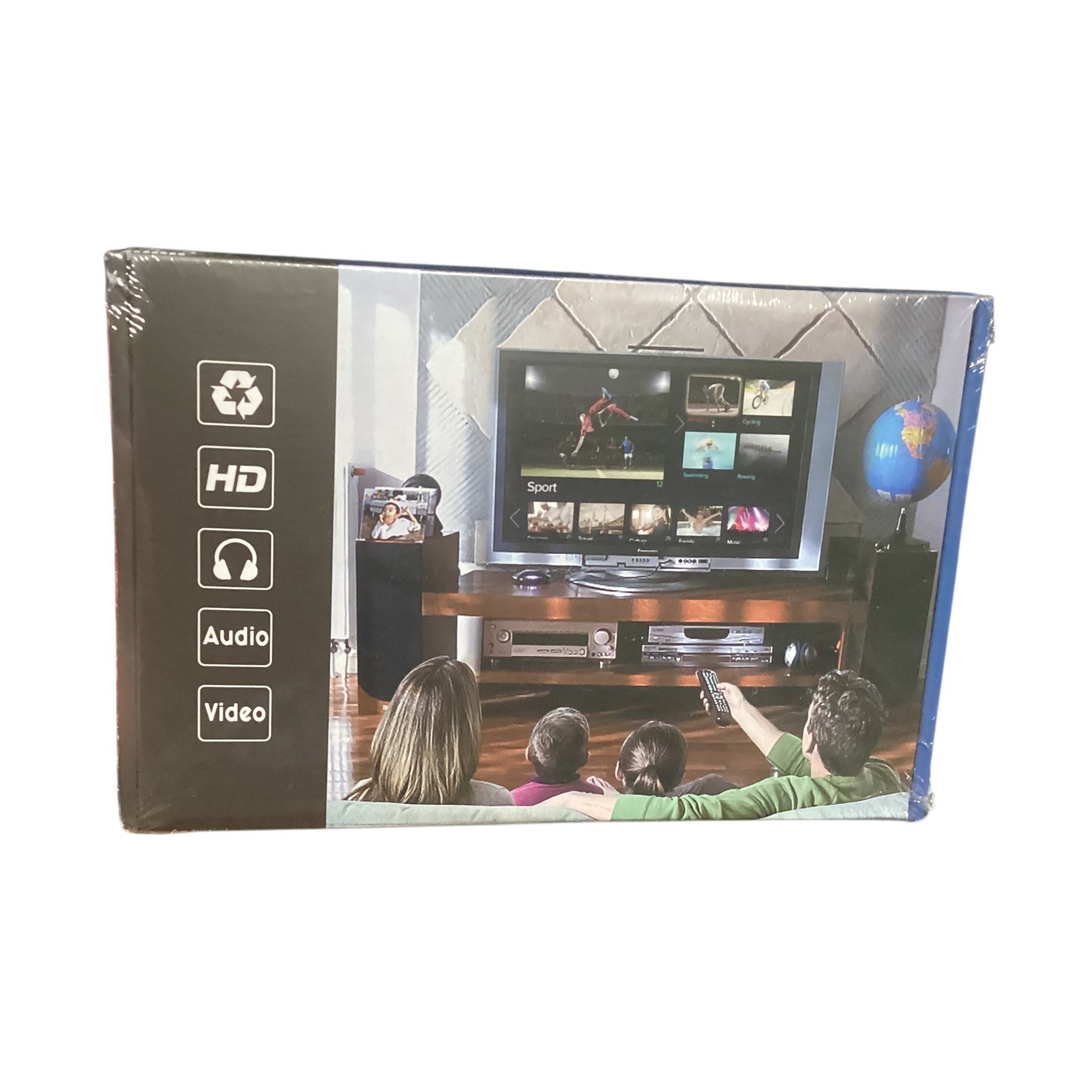 AV to HDMI Converter Adapter RP017 Composite RCA to HDMI Video Audio HD New