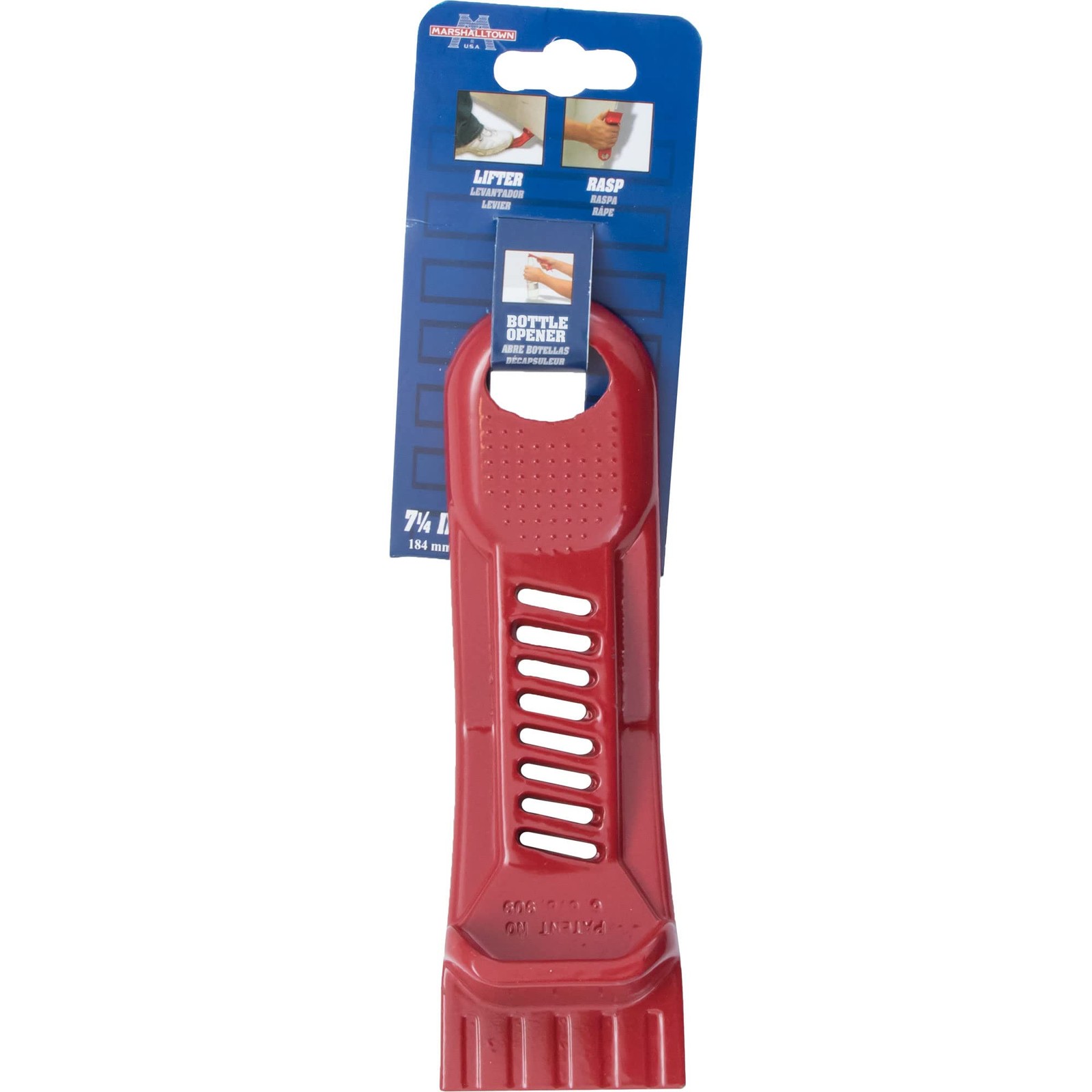 Marshalltown Drywall Panel Lifter, Rasp, Tool One Size, Red