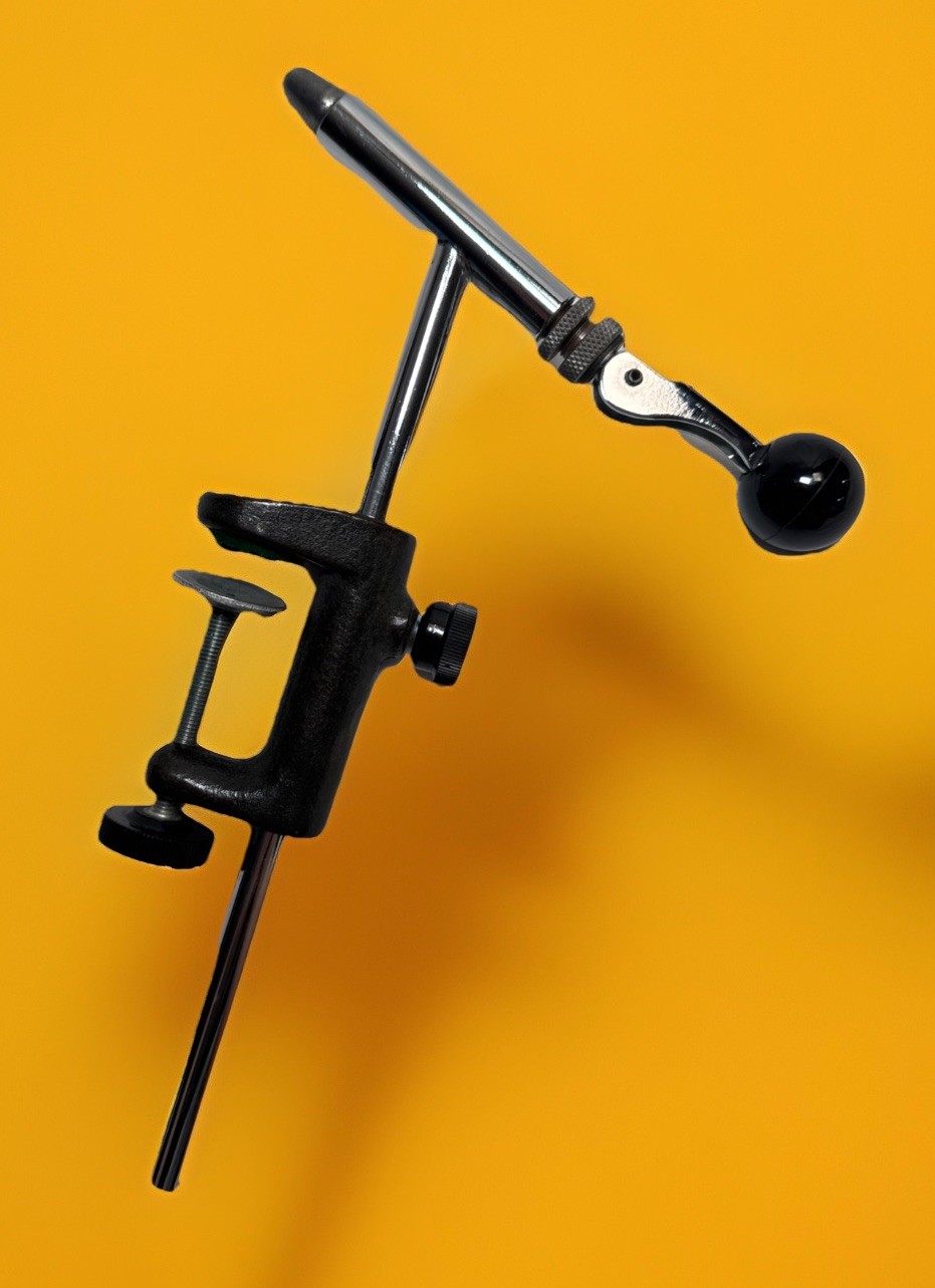 Vintage Crest Supreme #300 Fly Tying Vise w/ Table Clamp