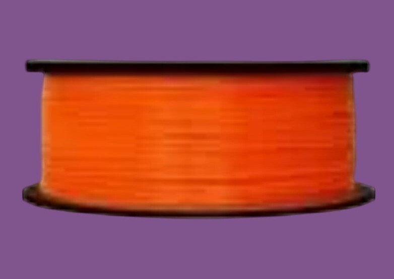 Makerbot True Orange PLA 3d Printer Filament 0.5lb 1.75mm MP05787