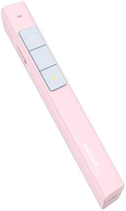 Wireless presentation remote clicker with pointer