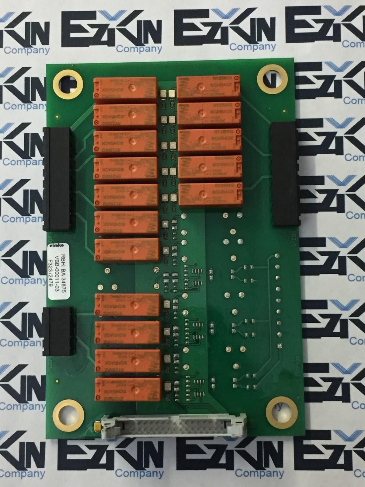 Elmko RBH-BA34875 Relay Circuit Board