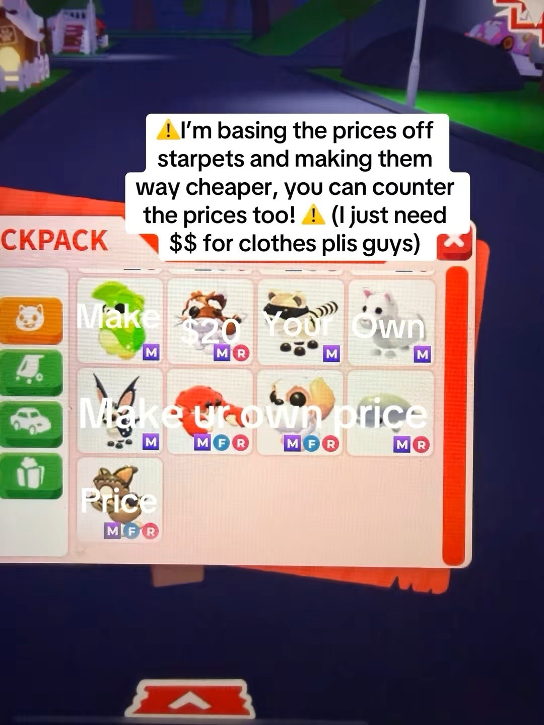 Adopt Me! Virtual Pets. selling for Apple Pay!