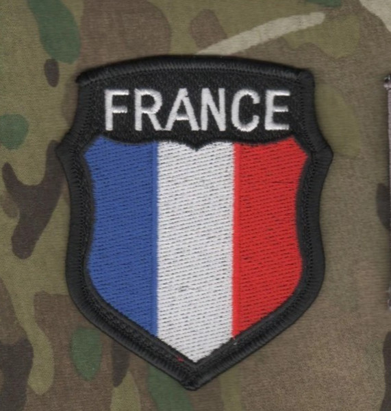 NATO ISAF JOINT SP OPS TASK FORCE JSOTF-A KABUL AFGHANISTAN vêlkrö FLAG:  FRANCE
