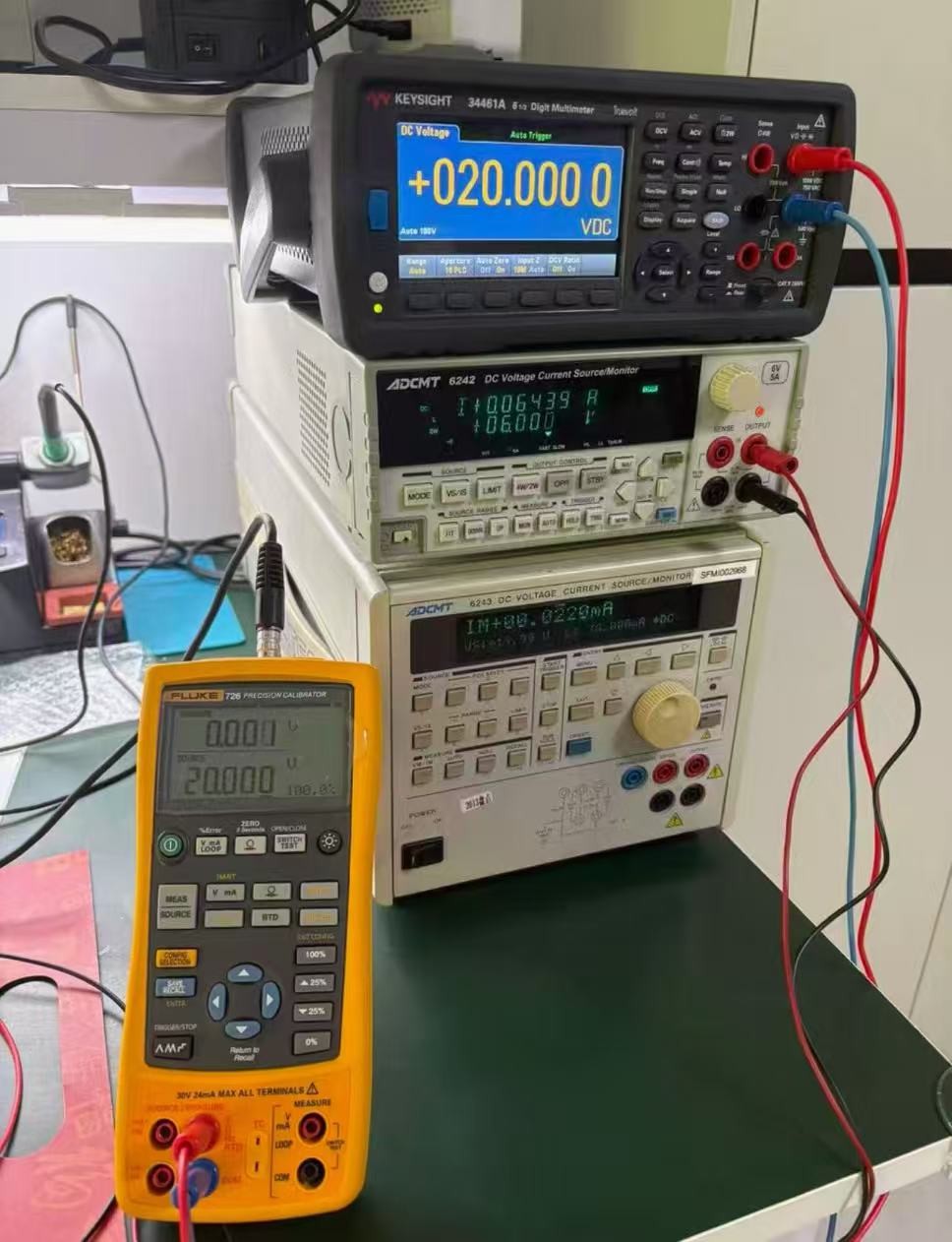 Fluke 726 Multifunction Process Calibrator Calibrated /tested good#pr