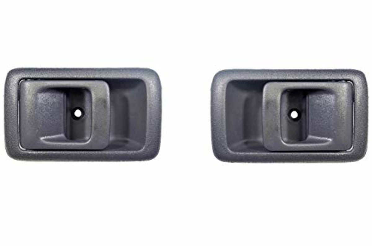 fits 1987 to 1991 Camry Interior Door Handle Left and Right Front or Rear Gray