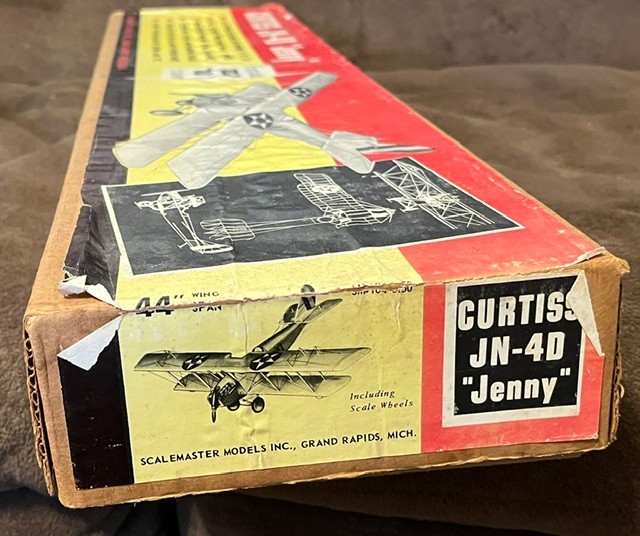 Curtiss JN-40 "Jenny" Control line model
