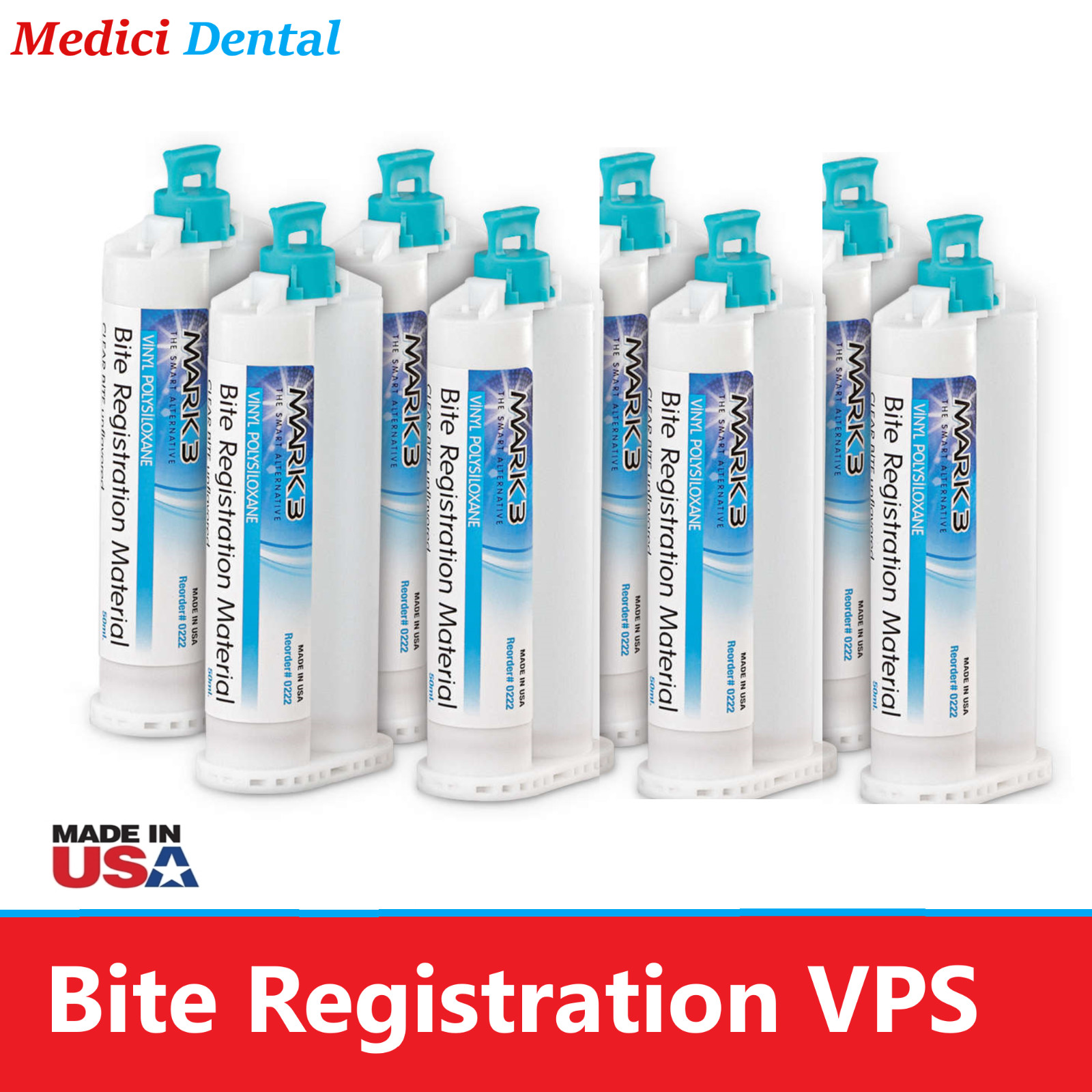 Dental Bite Registration Material Impression (Regular & Super /Fast Set) VPS PVS
