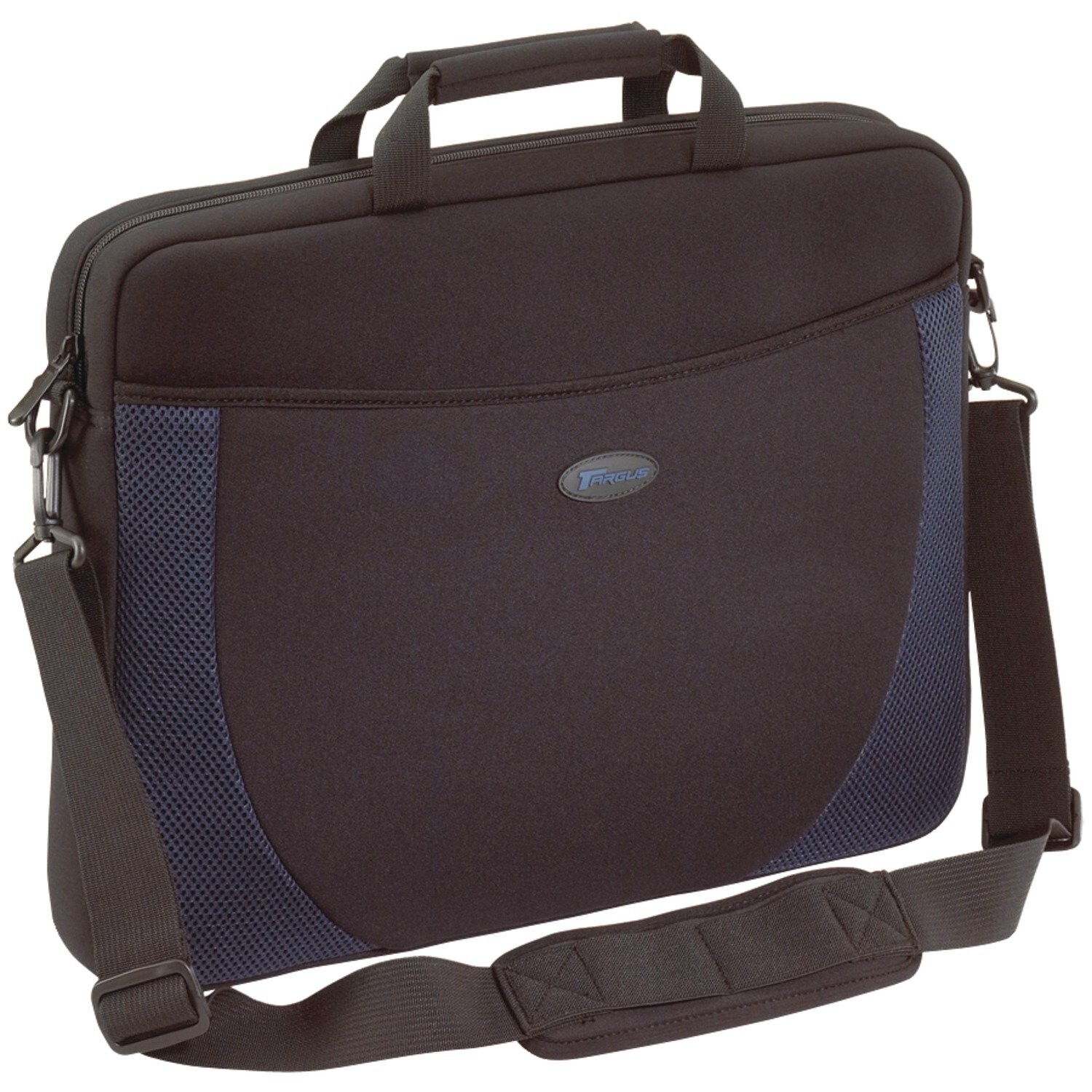 Targus Neoprene Slipcase Sleeve with Shoulder Strap for 17-Inch Laptops, Blac...