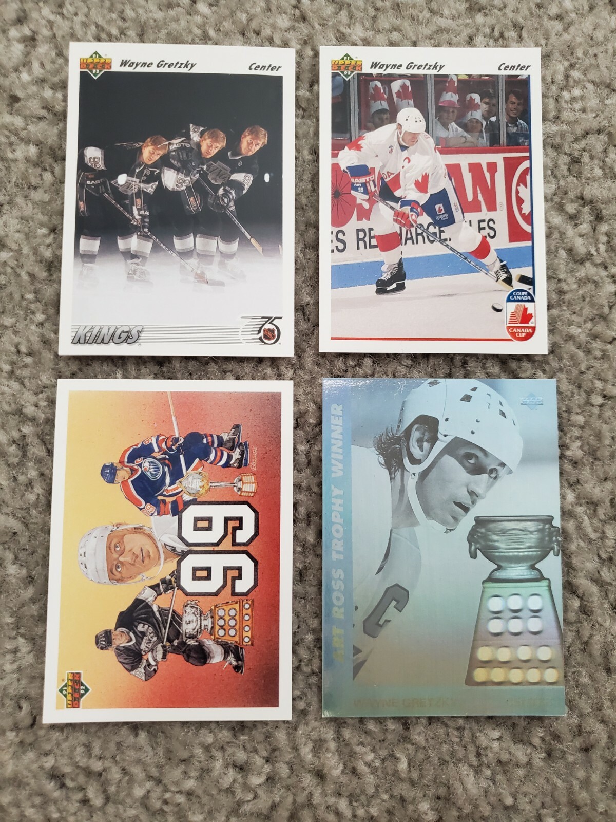 1990-91 1991-92 Upper Deck Hockey Card Singles & Holograms - Complete Your Set