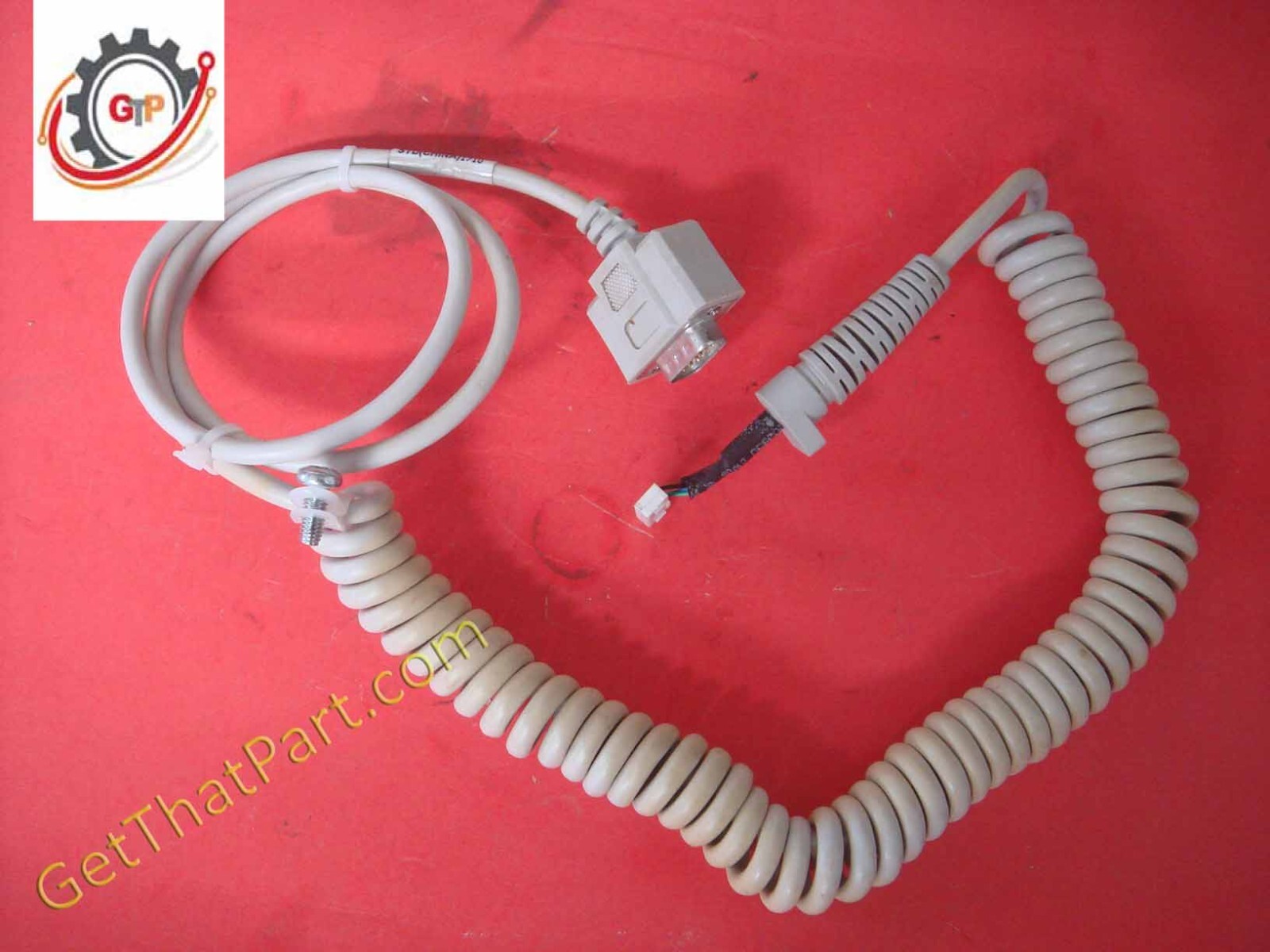 Hill Rom Progressa P7500 Oem 15 Pin Retractable Cable Cord Assy Tested