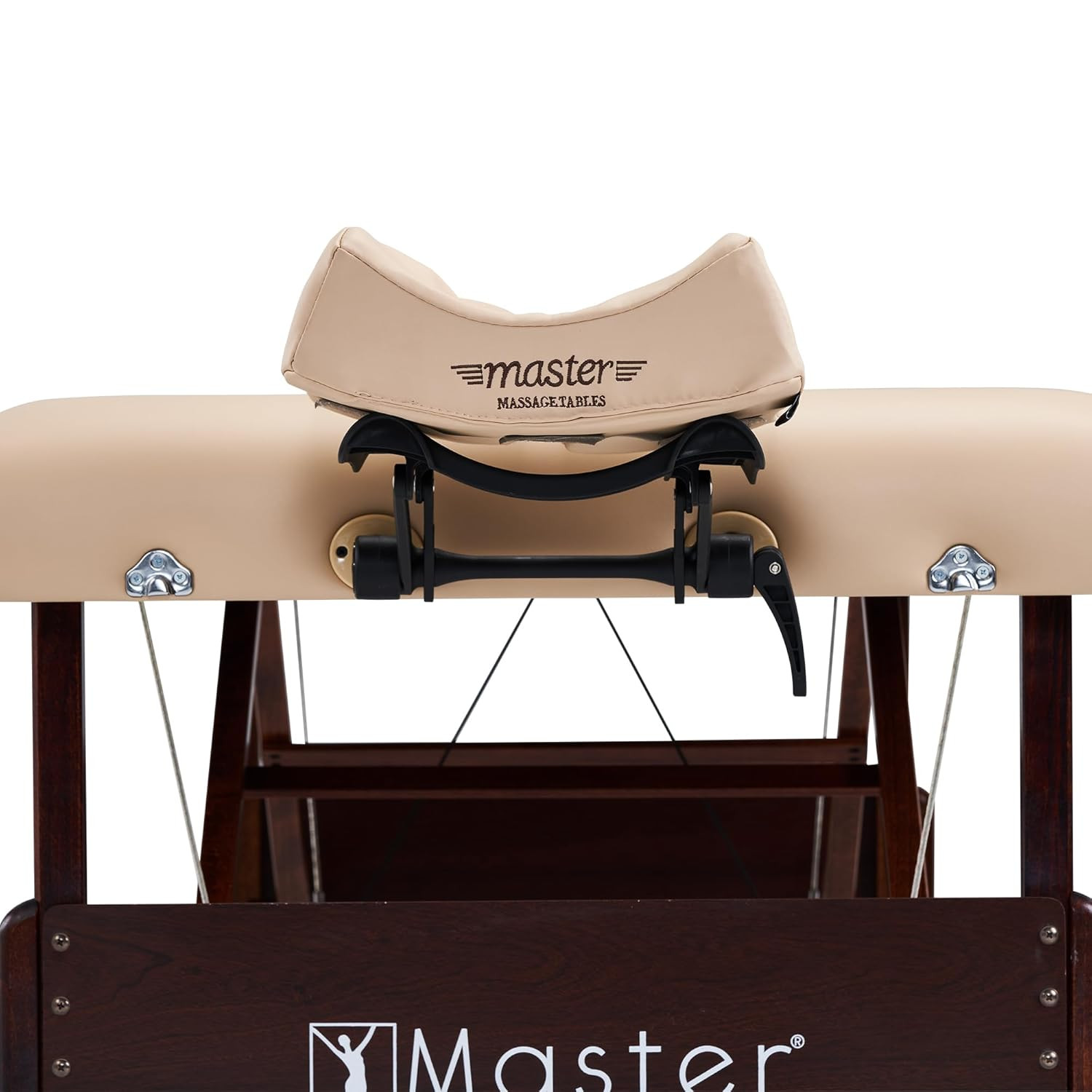 Master Massage Ergonomic Dream Face Cradle for Massage Table-Universal Size, Bla