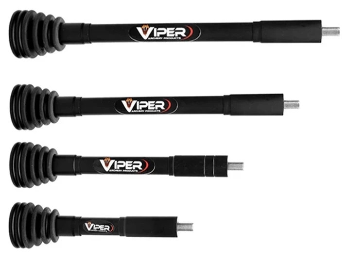 Viper Archery VHS Aluminum Hunting Stabilizer, Black, 8"