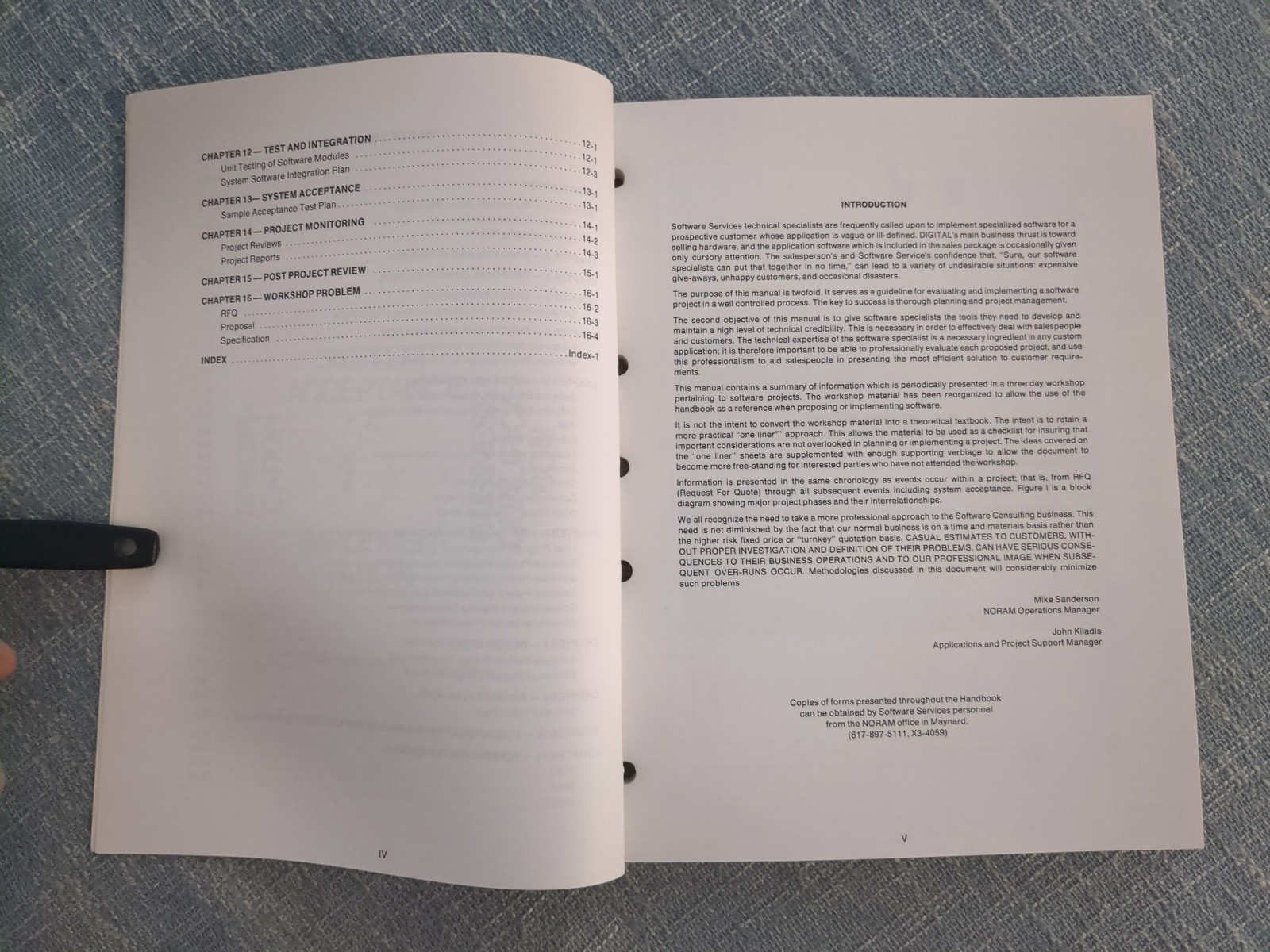 Vintage Digital Equipment Corp DEC Software Project Handbook 1978