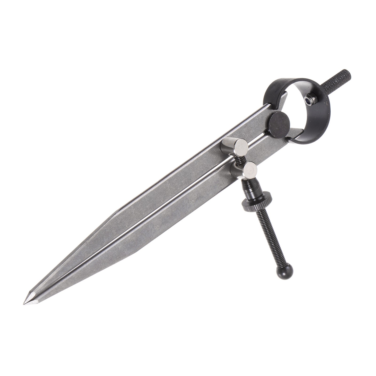 Spring Joint Caliper 6" Carbon Steel Spring Divider Caliper w Solid Nut Flat Leg