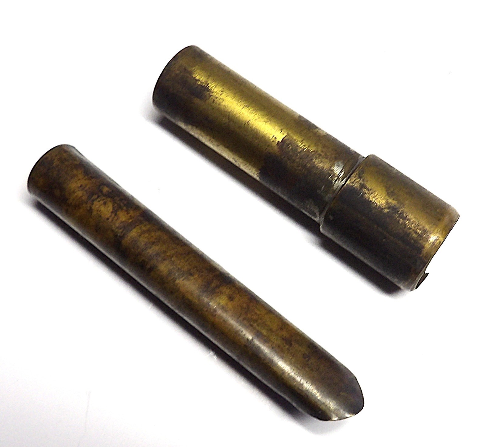 ANTIQUE RELOADING BRASS POWDER MEASURES