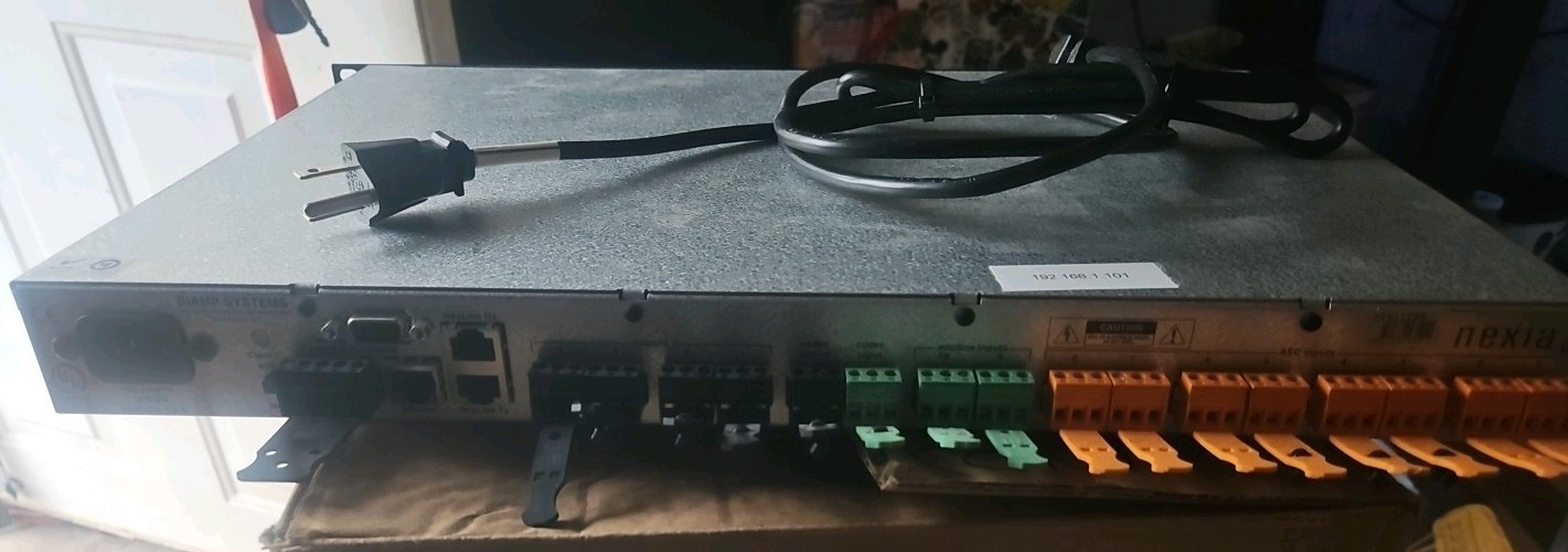 Biamp Nexia VC Video Conference DSP Digital Audio Signal Processor Mixer System