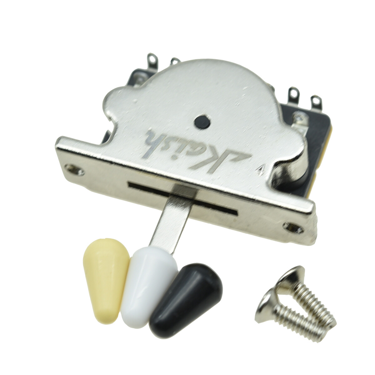 KAISH Die-cast 5 Way Guitar Pickup Selector Switch with 3 Plastic Tip