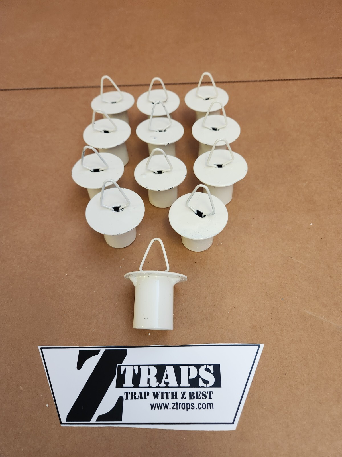 DOG PROOF CAP COVER TRAPS ZTRAP DUKE GRIZZ FB1 FB2 12 COUNT ZCAPS ALL METAL MADE