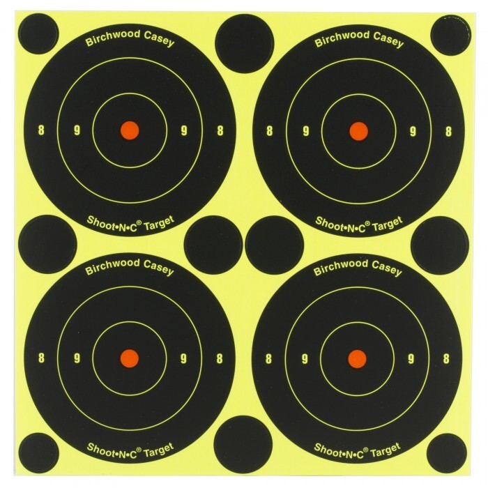 BCsy Shoot-N-C Targ Rd Bullseye 3 Bi1-BC-34375