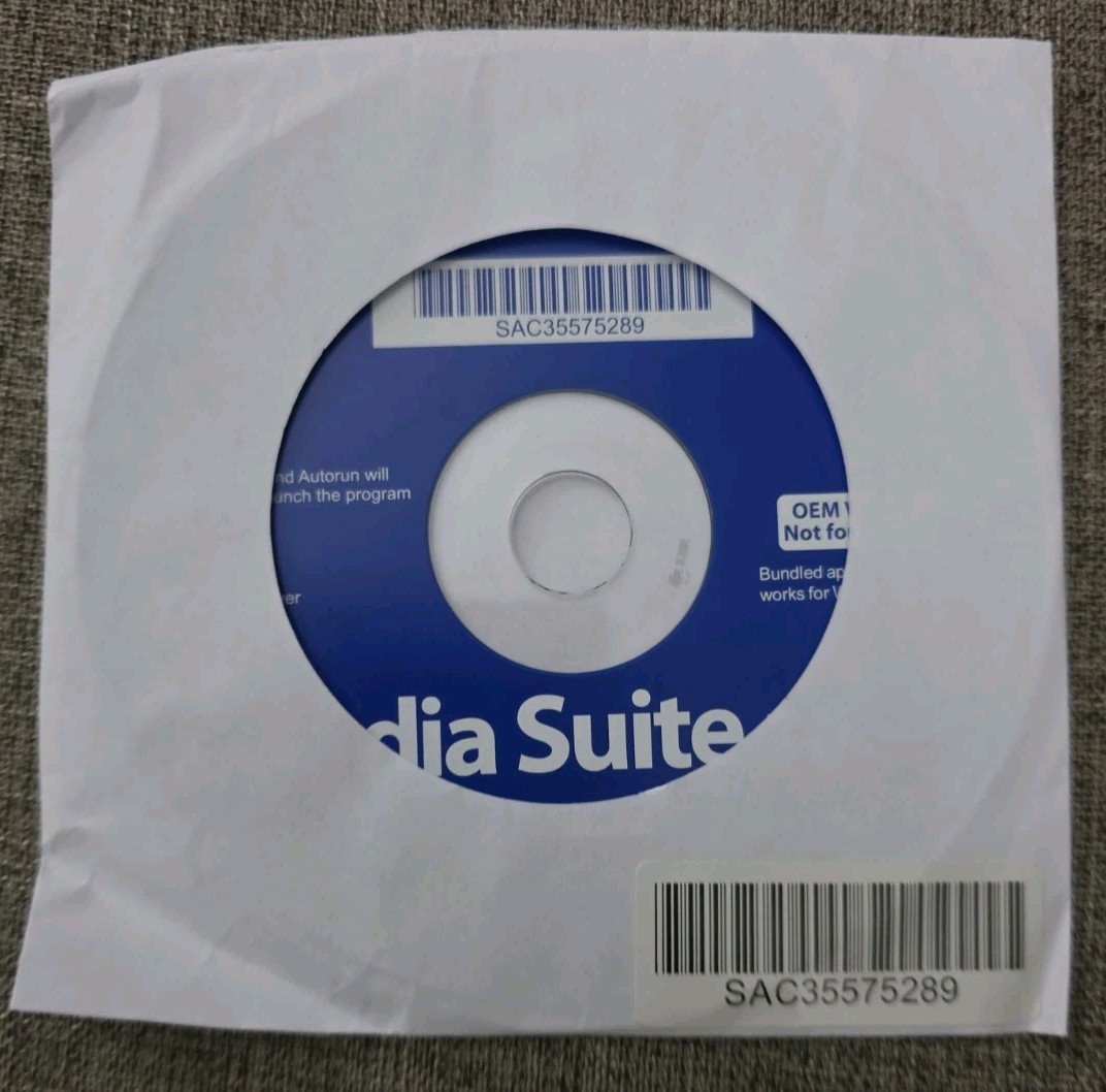 CyberLink Media Suite 10 For Blu-Ray 2015 Software Disc Windows 7/8/10 OEM