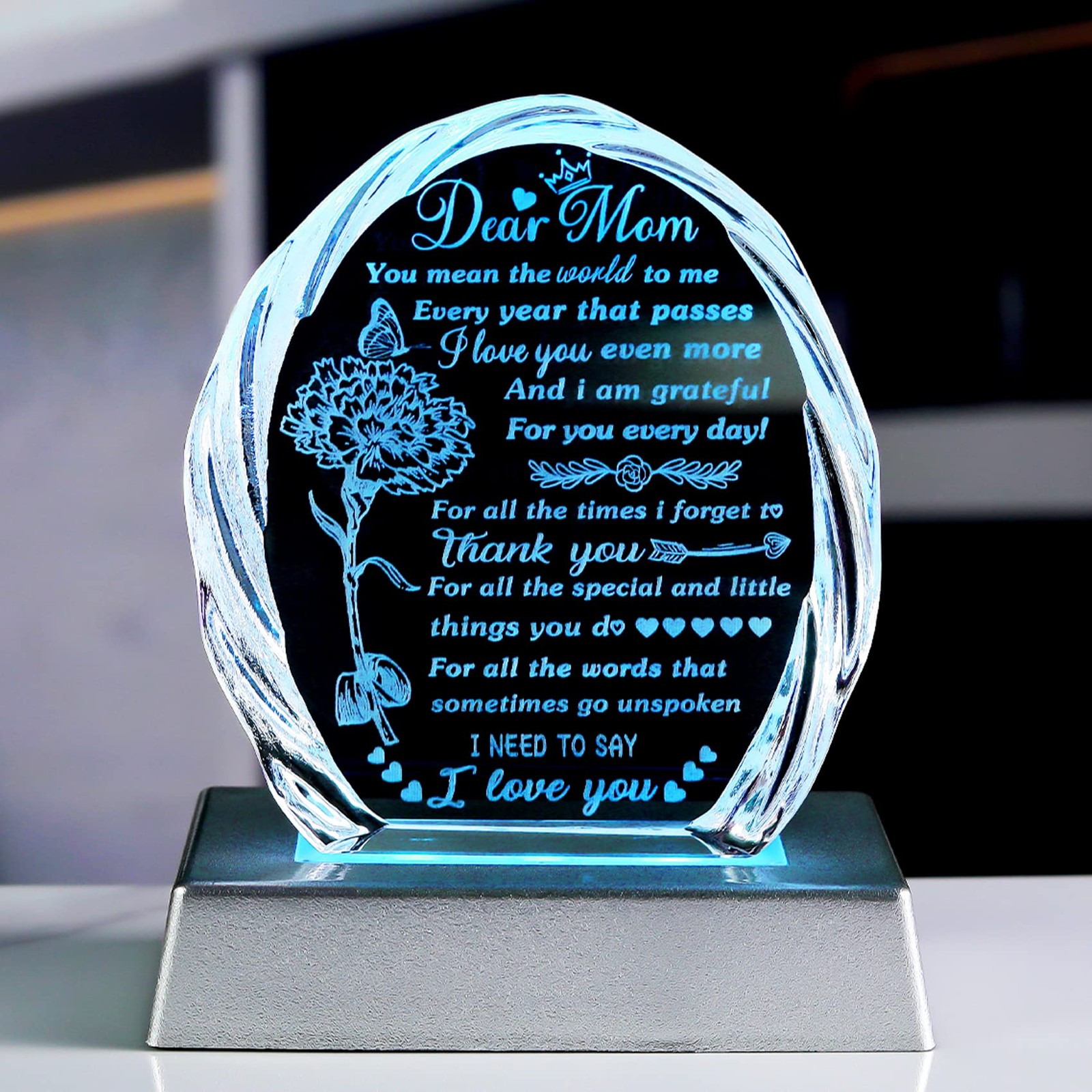Gifts for Mom, Mothers Day from Husband Daughter Son, Birthday Women Wife Gifts.